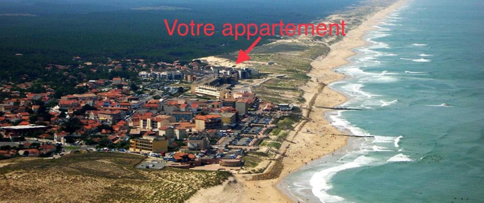Ferienwohnung Superbe T3 Les Pieds Dans L'Eau, Parking, Piscine En Ete Lacanau Exterior foto